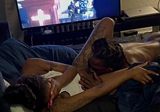 Ebony teen Loyalty loves foreplay and multiple orgasms