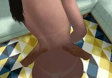 Virtual a mate: An examination of a fleeting scene where a cartoon girl’s experience of sex emerges as an anal one
