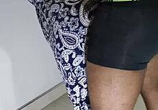 A Indian secretary having intercourse with her boss in a سب.sort of fast fuck