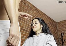 HD video a teen with big boobs gets fucked hard and takes a facial