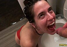Dirty dtfs slut Abbie Maley gets James Deen in Cowgirl, HD