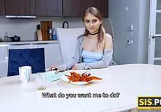 HD video of step sister and stepbrother playing taboo sex acts