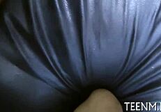 Teens love hardcore porn: Sabrina Banks (left) and Titan (right)