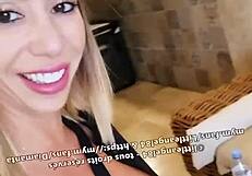 Sexual strong and two holes in hot tub fuck