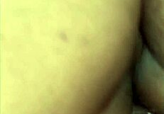 Homemade anal sex with a thick lightskin