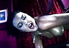 So lesbian milfs with natural tits and full asses get all kinky fisting and strapon play