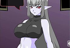 Rough sex scene:monster king, and his bondage wife