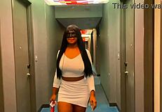 Big cock takes on a big ass black girl