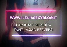 Jerk off instructions and cuckolding: Amateur Italian couple explores