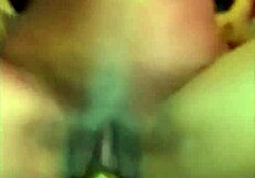 Virgin amateur's juicesy pussy out of heat and horny