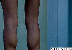 In this hot video Ebony beauty Cecilia shows off her deepthroat skills