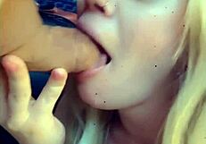 This is cock worship on film between stepbrother and stepsister