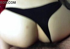 Handjob and blowjob of amateur Asian teen