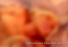Cobeyanna takes a monster cock in the trailer! Ebony beauty