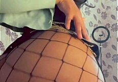 Action thick and juicy ebony booty