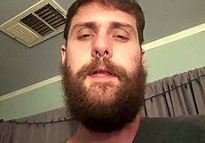 Big black cock and a cumshot secretly gay role play