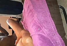 They say that African beauty gives a sloppy blowjob and shaves her hairy pussy