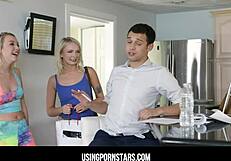Sexually active teenaged step-sibs get into deep discussion of s step-sibling porn, particularly HD free use sex video