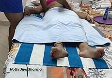 Jiya sharma goes through the crisis of giving her hot blowjob our HD