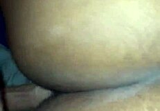 Big booty black babe gets spanked and fucked