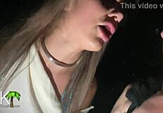 Fixture amateur sluts with large ass and natural boobs give blowjobs