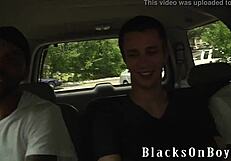 Aiden McAllister takes on two massive black cocks