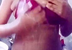 i watch this desi girl shower and finger her tight pussy intensely