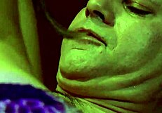 Horny Stripper Teases Rich Man with Big Tits Blowjob in Strip Bar. Bent Over and Clothes Ripped for Intense Action.