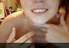 Teen Couple's Webcam Sex Tease Part 10