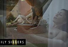 Judy Jolie Bent Over