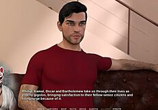 Blonde Babe Smothers in Masked Cartoon