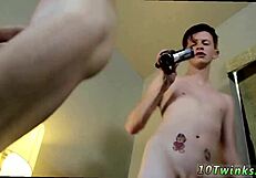 Filipino american gay star fucks emo boys at home 😏