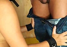 Hard BDSM Cunhada Gets Rough Anal Slapping and Creampie