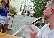 silvia dellai's tight asshole stretched by paul stalker's rough dildo play