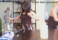 Sexual intercourse and naked dancing in a Twitch broadcast