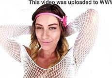 Rilynn Rae gets her mouth screwed up with a huge dick in POV (pretty white babe being pretty white babe of course)