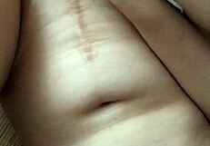 This asian milf enjoys private masturbation at home.