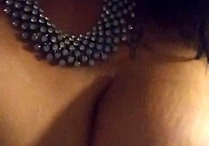 Cleaner up big natural pierced boobs brunette beauty