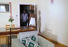 Ebony beauty's car wash tease leads to wild doggystyle and cumshot