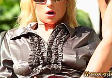 Whore Gets Piss Covered In Outdoor Fetish