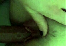 huge monster cock stretches tight lesbian pussy with strapon moans