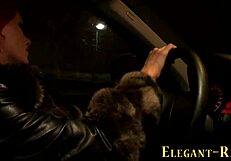 Glam Redhead Slut Fingers Herself with Toys in High Definition.