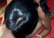 i ride my boyfriend's cock to a squirting orgasm and perfect creampie