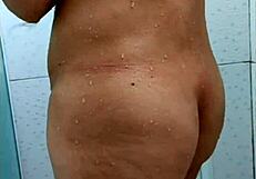 Esposa Aline en la Ducha con Edu