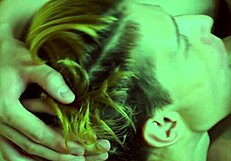 putting out the fire with lots of cum on face