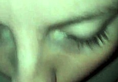 Sloppy Sucking on Massive Monster Cock Late at Night with Intense Action