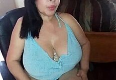 Sexy Friend Shows Off Her Boobs And Legs