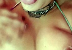 Ayla the naughty prostitute teases with her pussy