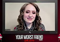 lizzie love shares wild casting tales as your worst friend going deeper in season 3 with mike alexio