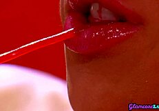 Asian Glamorous Lesbians Indulge in Sensual Pussylicking with Lingerie